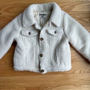 OshKosh B’gosh Girls 5T Sherpa Jacket